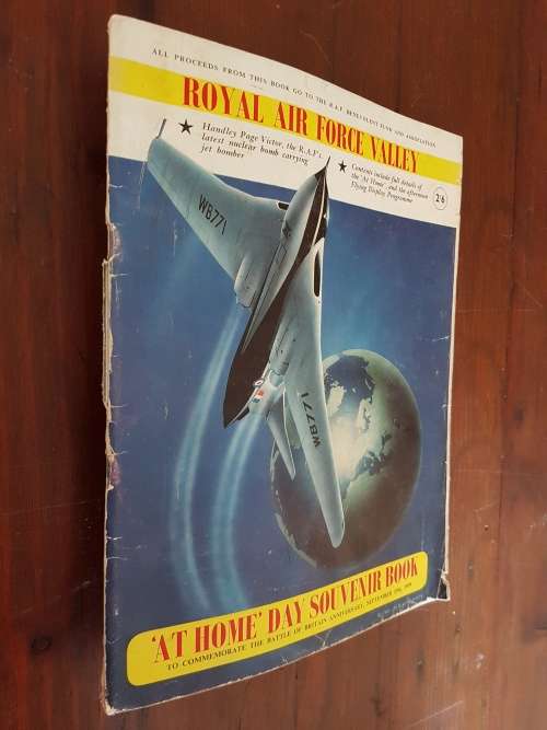 Royal Air Force Valley `At Home` Day Souvenir Book September 19th, 1959