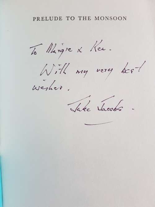 Prelude To The Monsoon - By GF Jacobs - Signed Copy