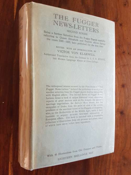 The Flugger News-Letters Second Series - Edited With An Introduction By Victor Von Klarwill