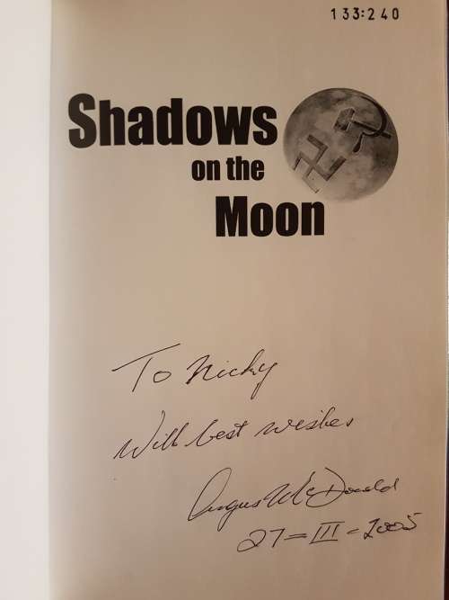 Shadows On The Moon - By Alexander Angus McDonald - Signed Copy