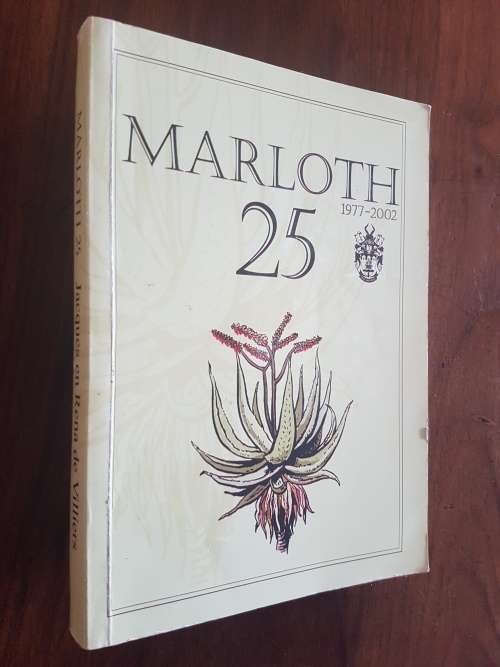 Marloth 25 - 1977-2002 - By Jacques and Rena De Villiers