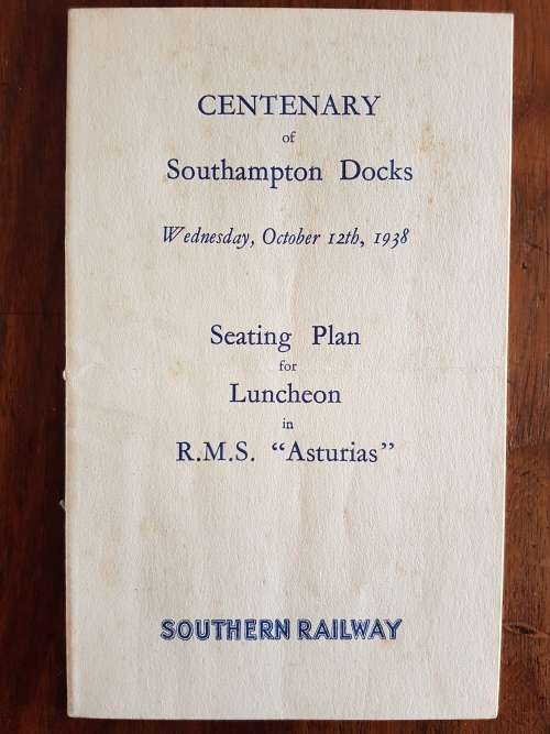 Southampton Docks Centenary 1938