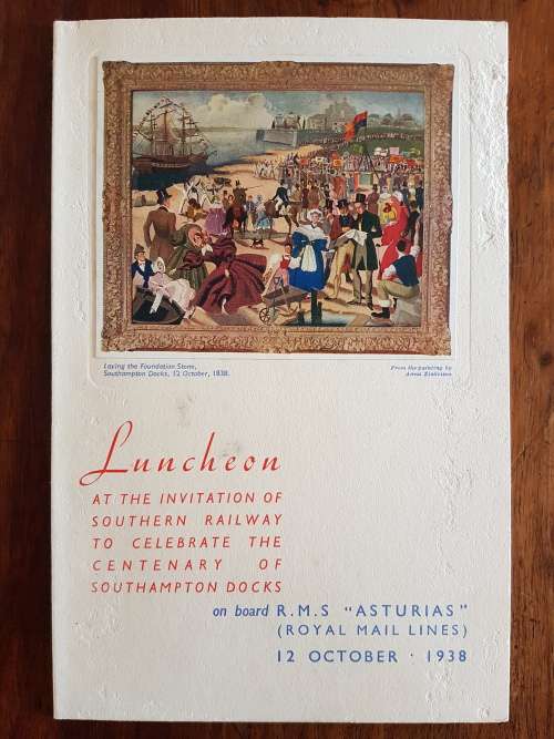 Southampton Docks Centenary 1938