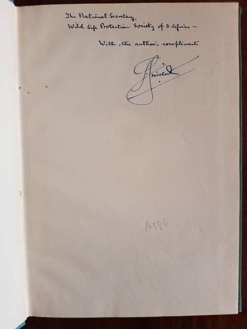 A Check List Of The Birds Of South Africa - Jack Vincent - Signed Copy
