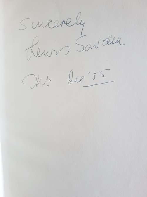 Poems With Flute - Lewis Sowden - SIgned Copy