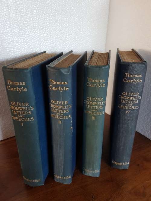 Oliver Cromwell`s Letters And Speeches With Elucidations In Four Volumes - Thomas Carlyle