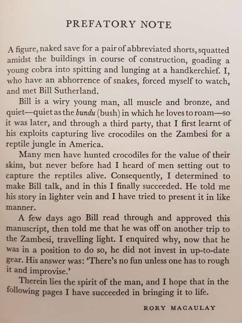 Crocodile Trader - Rory Macaulay,