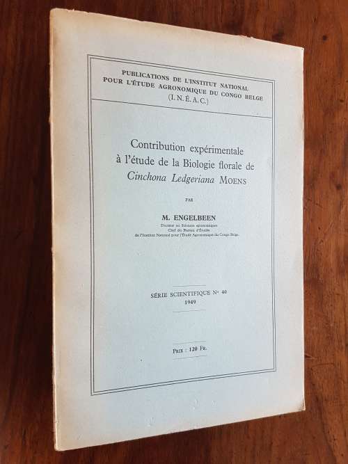 Contribution expérimentale à létude de la Biologie florale de Cinchona Ledgeriana Moens - Engelbeen