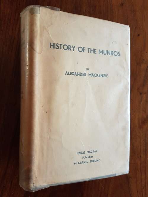 History of the Munros - By Alexander Mackenzie