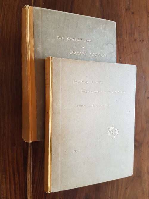 The Gentle Art of Making Enemies and Eden Versus Whistler The Baronet and The Butterfly