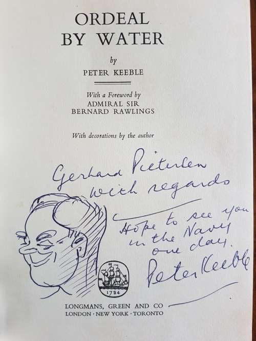 Ordeal By Water - Peter Keeble - Signed Copy
