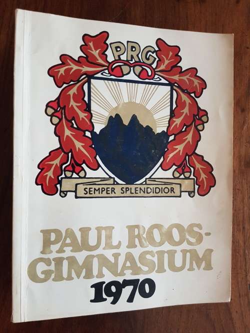 Paul Roos-Gimnasium 1970 Yearbook
