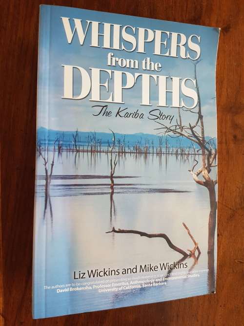 Signed Copy - Whispers from the Depths - The Kariba Story - Liz Wickins and Mike Wickins