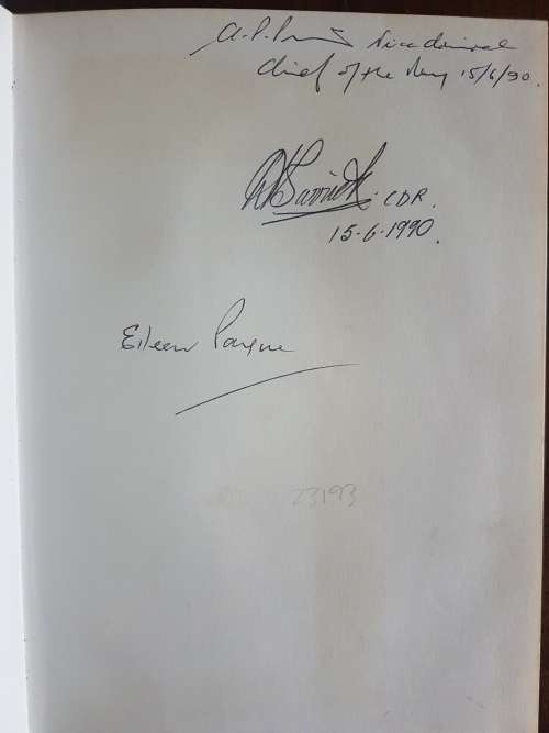 SAS Inkonkoni 1885 - 1985 - By Captain S.H.C. Payne, SM, JCD* - Signed Copy