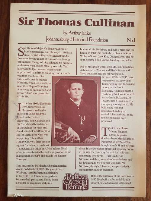 The Parktown Collection 1882-1992 - Various Authors