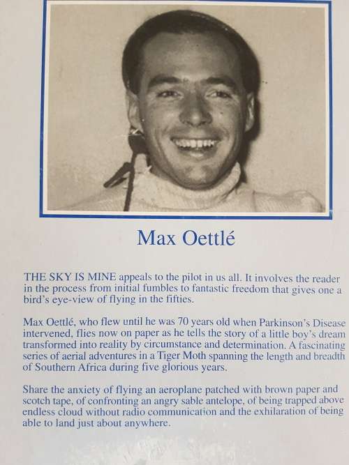 The Sky is Mine  By Max Oettlé