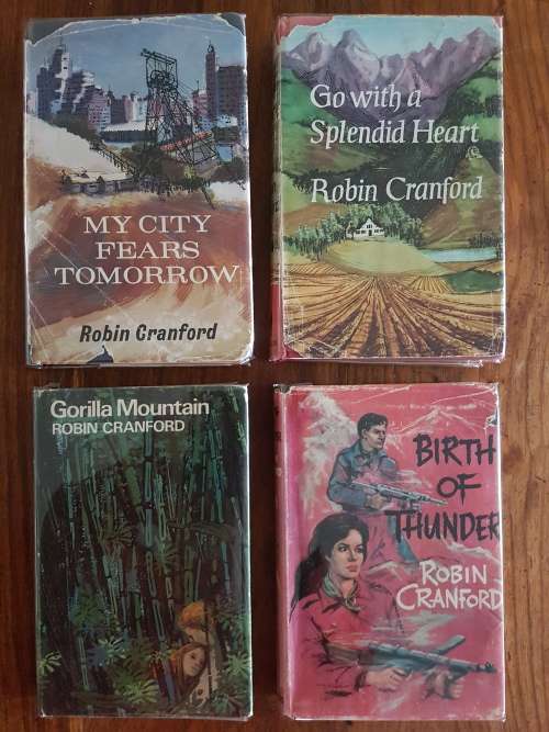 Four First Edition Novels by Robin Cranford - Three Signed