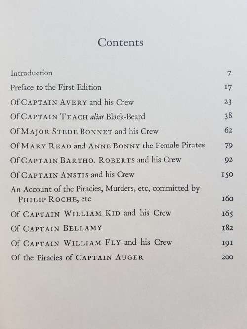 Lives of the Most Notorious Pirates - By Captain Charles Johnson