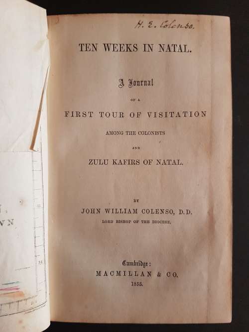 Ten Weeks in Natal - By John William Colenso, D.D.
