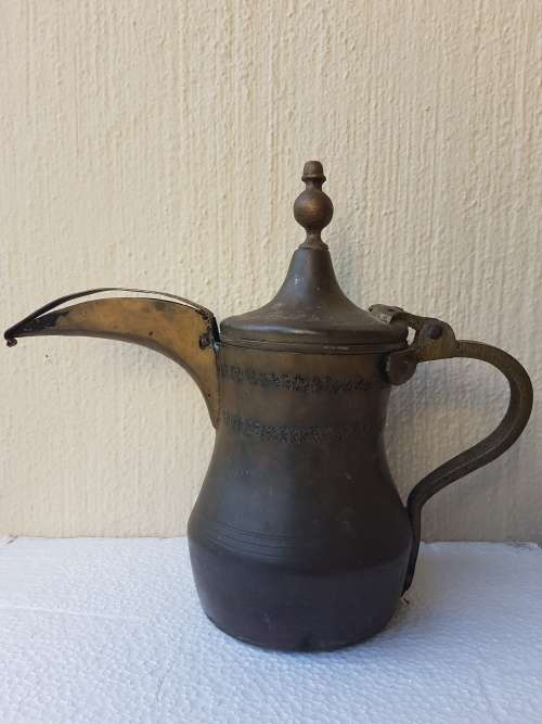 Antique Middle Eastern Coffee Pot / Dallah