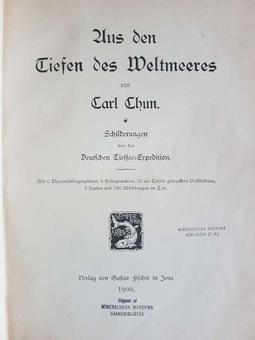 Aus den Tiefen des Weltmeeres - Carl Thun