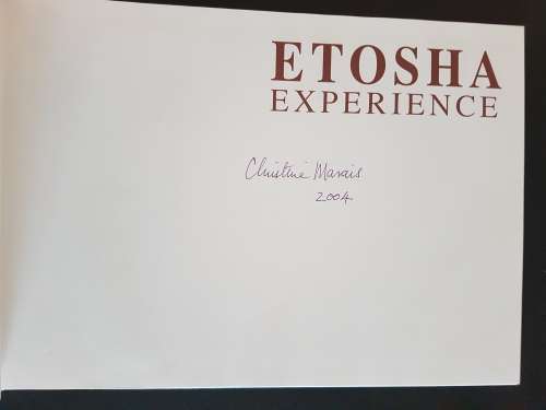 Signed Copy - Etosha Experience - Anna Louise Marais & Christine Marais
