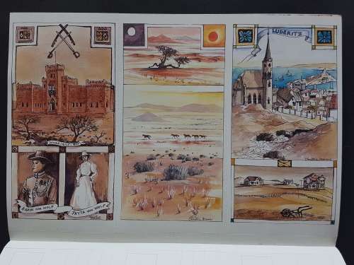 Desert Journey - A Book of Postcards by Christine Marais