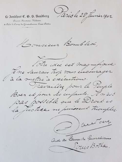 La Moderne Epopée -  Les Boers  Ombres et Scénario de L. Bombled