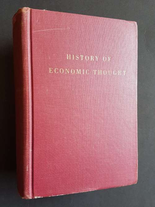 History of Economic Thought - By Lewis H. Haney
