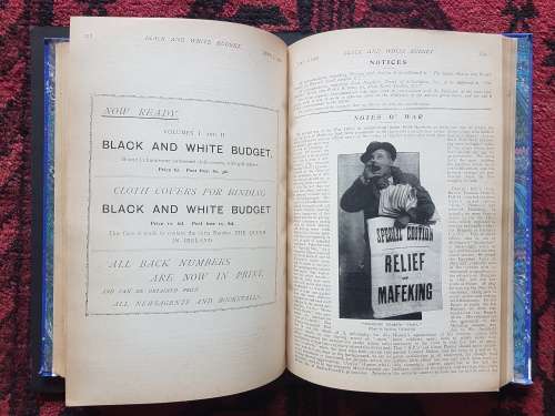 Black & White Budget - Bound Run April 7 1900 to July 7 1900 Weekly