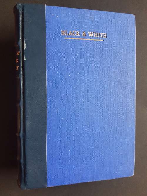 Black & White Budget - Bound Run April 7 1900 to July 7 1900 Weekly