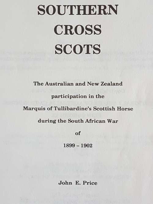 Southern Cross Scots - By John E. Price