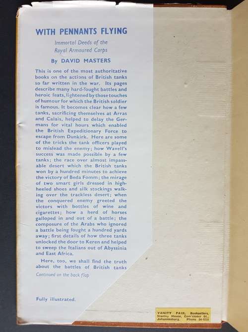 With Pennants Flying - Immortal Deeds of the Royal Armoured Corps - By David Masters
