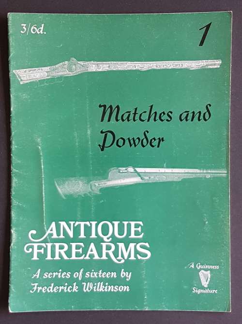 Antique Firearms - Matches and Powder - Frederick Wilkinson