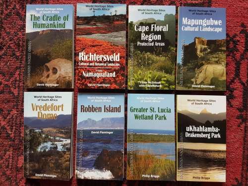 Eight Southbound Pocket Guides to South Africa`s World Heritage SItes - By Various Authors