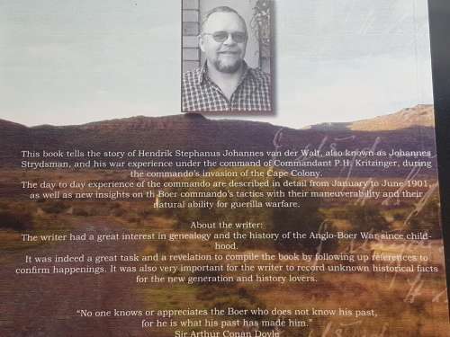 Johannes Strydsman - Legendary Boer Scout and Cape Rebel - By Johannes W. van der Walt