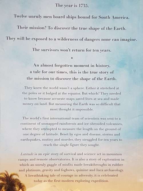 Latitude - The Astonishing Adventure that Shaped the World - By Nicholas Crane