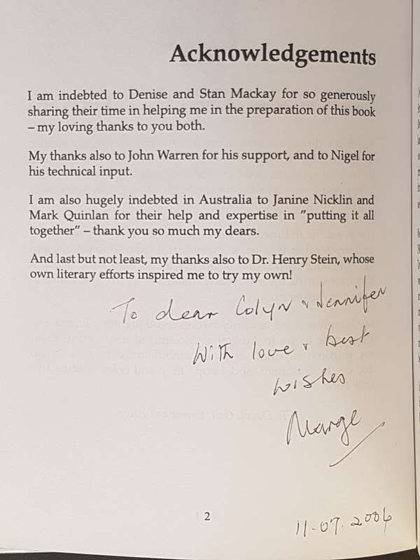 Signed - Special Delivery - My Wartime Memoirs - By Marjorie Pickerill
