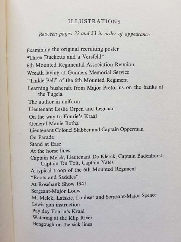 Prepare to Mount - The Story of the 6th Mounted Regiment - By Albert Plane