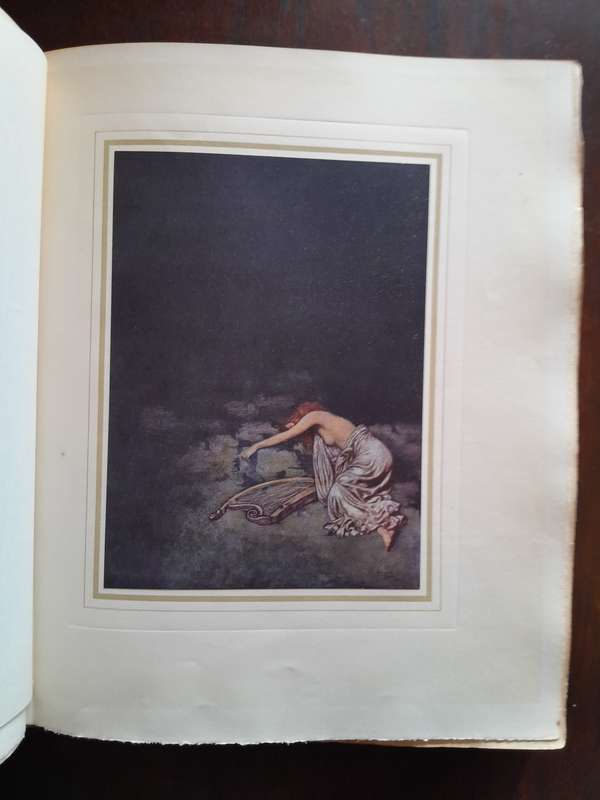 Signed Limited Edition - The Bells and Other Poems by Edgar Allan Poe Illustrations by Edmund Dulac