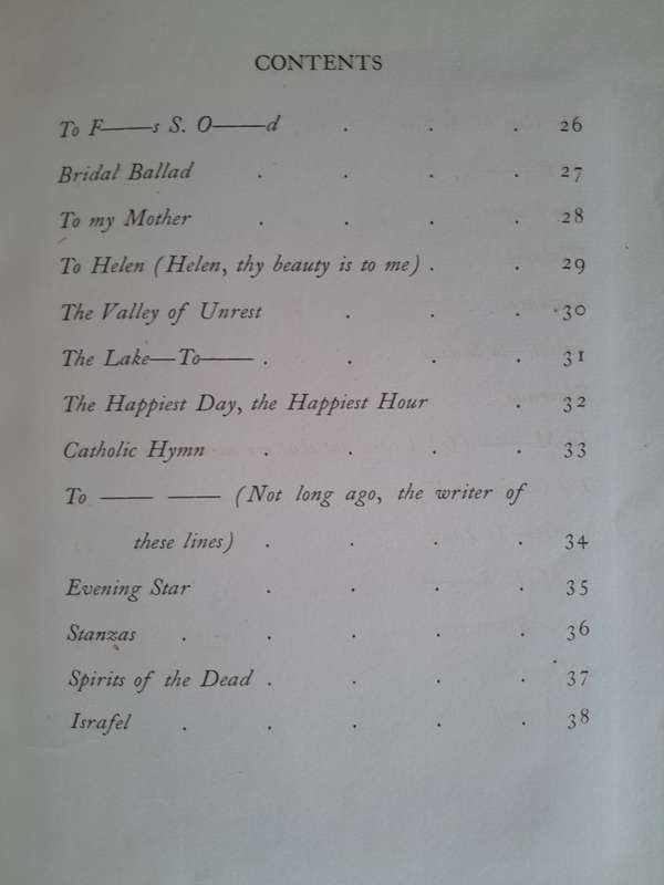 Signed Limited Edition - The Bells and Other Poems by Edgar Allan Poe Illustrations by Edmund Dulac