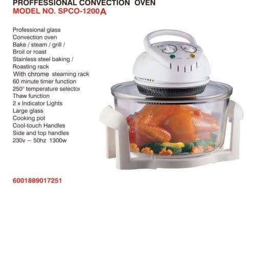 SUNBEAM CONVECTION OVEN
