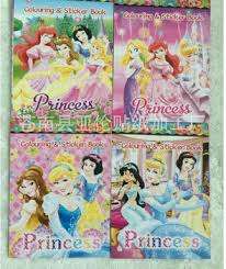 PRINCESS COLORING & STICKER BOOK