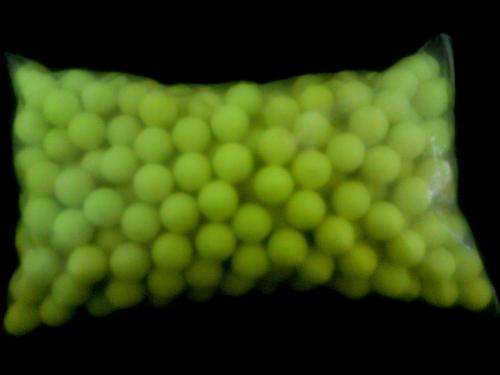 Re-usable rubber balls for paintabll (quantity 300) B Grade