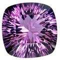 16.67 ct  Amethyst With Laser Concave Cutting
