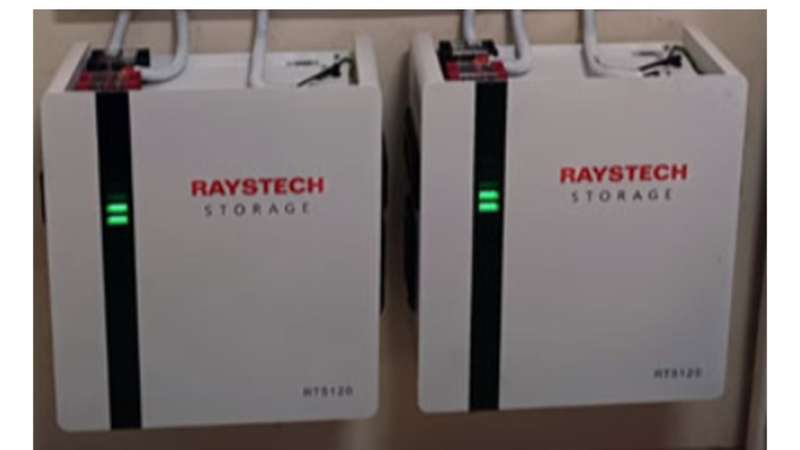 Raystech 5.1kwh RT5120 1.5C solar battery -Solid State Lithium-ion - works  on all major brands