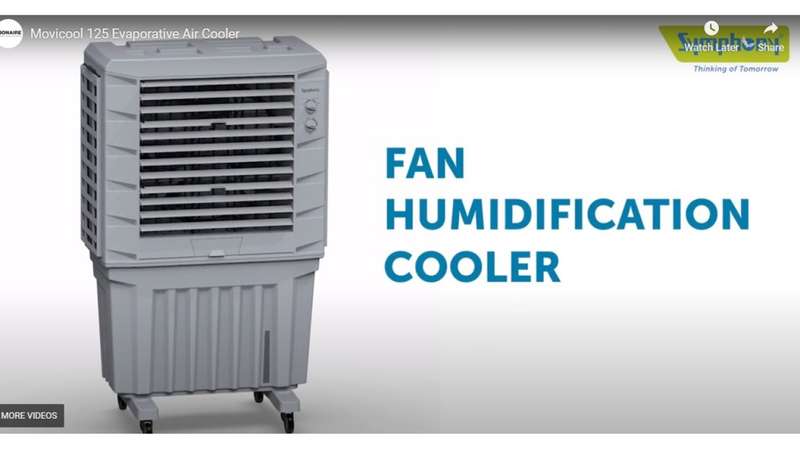 movicool By Bonaire 125L evaporative cooler