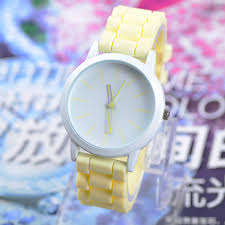 Classic Geneva Silicone quartz Watch Jelly