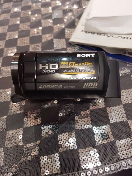 Sony camcorder hdr-xr100