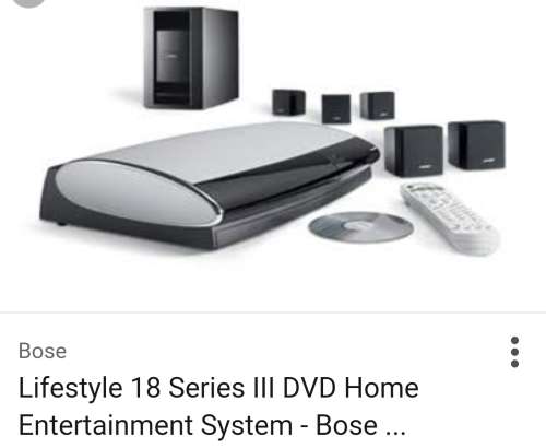 bose lifestle 18